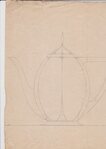 Tekening melkkannetje.
<br/>
Archief Haarlemse Zilversmederij, 2014-10-20